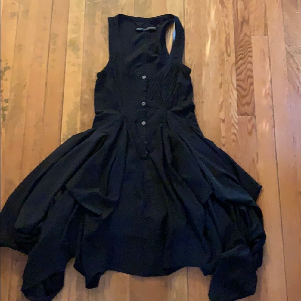 All Saints flowy and light rocker look dress.